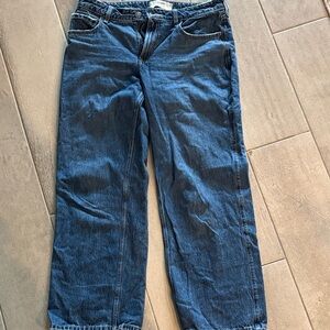 Hollister Classic Dark Blue Straight Leg Jeans